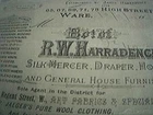 invoice 1911 high street ware harradence silk