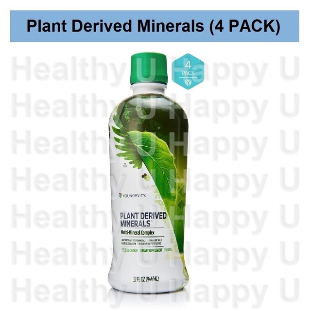 Youngevity Plant Derived Minerals 32 FL Oz (4 Pack) for