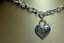 thumbnail 3  - Rare Tiffany &amp; Co Padlock Heart &amp; Key Link Necklace 18k &amp; Sterling Silver, Pouch