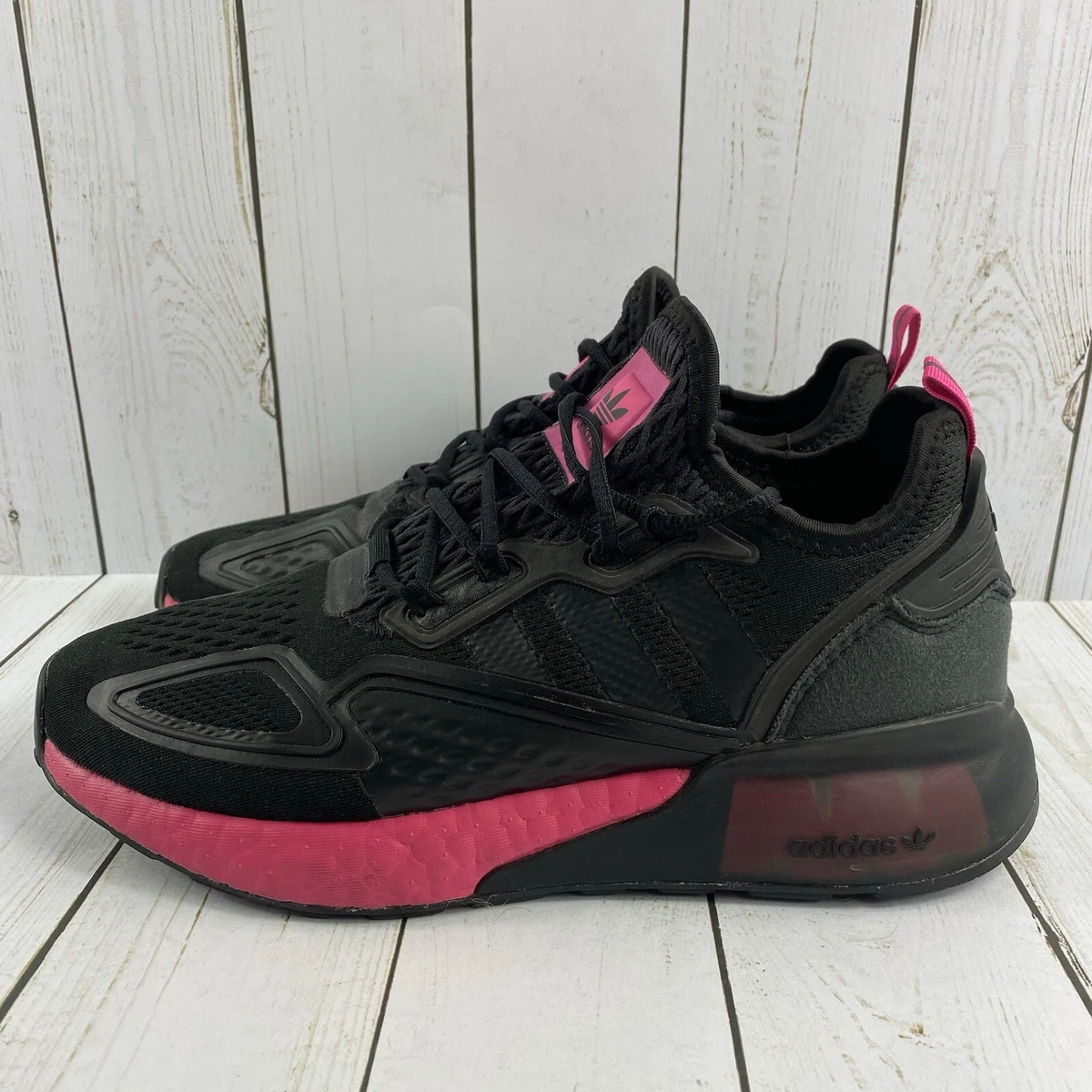 Adidas ZX 2K Boost Shock Pink Black W for sale | eBay