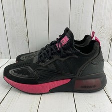 Adidas ZX 2K Boost Shock Pink Black W for sale | eBay