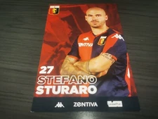 Stefano Sturaro Unsigned Genoa CFC Club autograph card