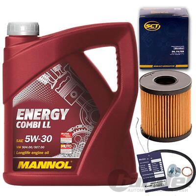 ÖLFILTER FILTER MANNOL 5W30 ÖL passend für BMW R55 56 57 58 59 60 COOPER S WORKS