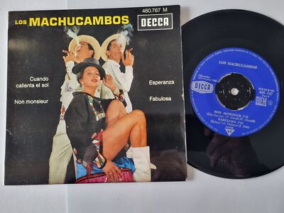 Los Machucambos - Cuando Calienta El Sol 7'' Vinyl EP France