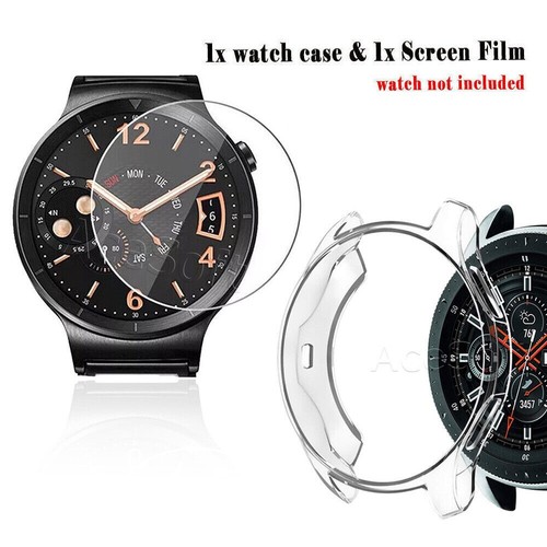 Ultra-Thin Clear Screen Protector Protective Case for Samsung Galaxy Watch 42mm - 第 1/1 張圖片
