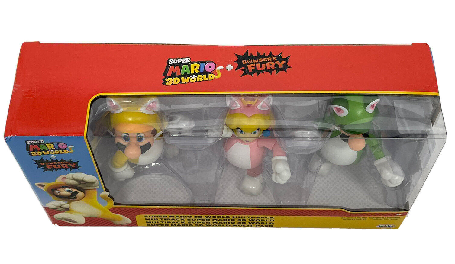 Jakks 4 Nintendo Super Mario 3D World: Bowser's Fury 2021 CAT MARIO ONLY