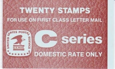 U.S. BOOKLET OF 20 SCOTT #BK141 1981 (20ct) RATE CHANGE 'C' EAGLE MINT