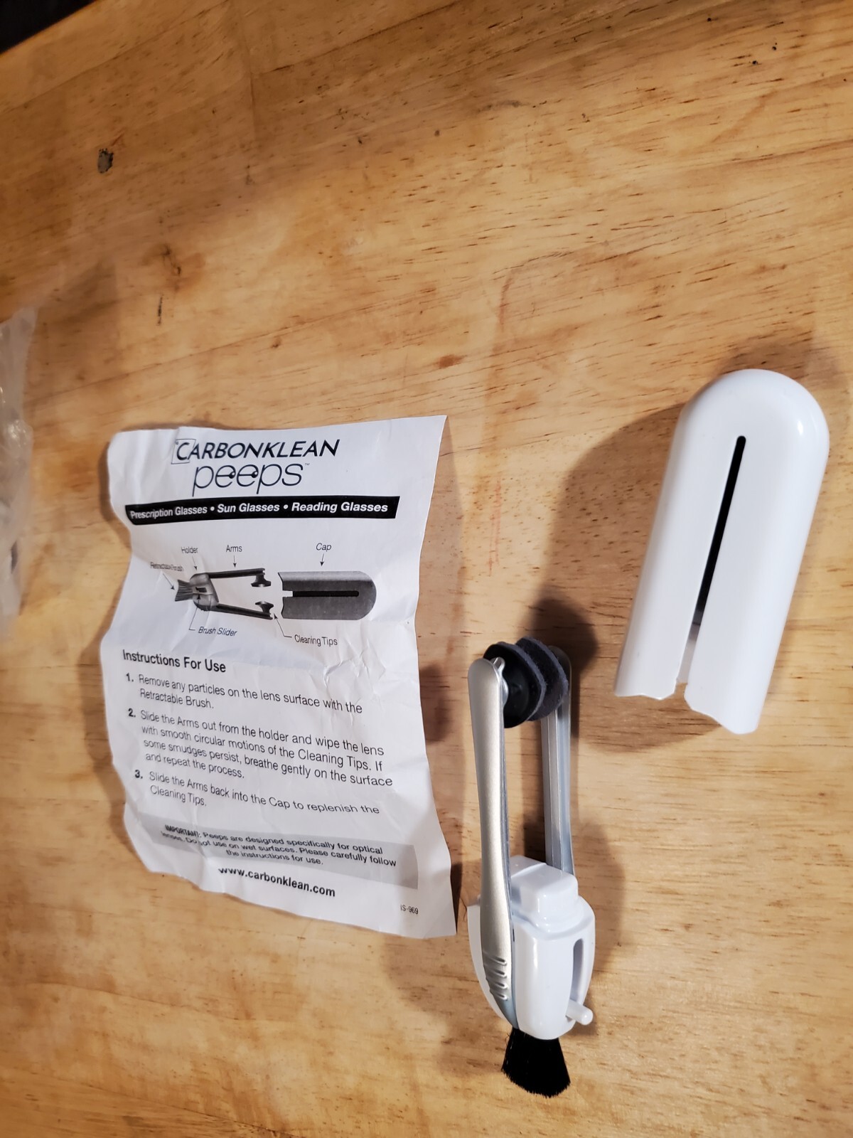 CARBONKLEAN PEEPS Authentic Eyeglass Lens Cleaner !!! eBay