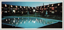 Red Lion Motor Inn Redding CA Motel Exterior Oversized Vintage Postcard Unposted
