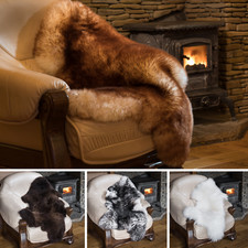 Echtes Lammfell Schaffell, Premium-Qualität! Öko-Fell, Leder Lammfellpark®