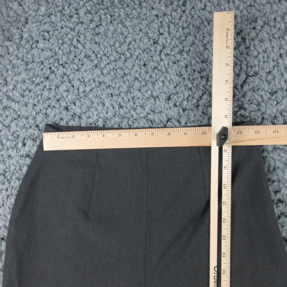 Pantalones Banana Republic Mujer 8 Marrón Blanco Pata de Gallo Cuadros Sloan Tobillo 30x25.5 Foto 3 de 4