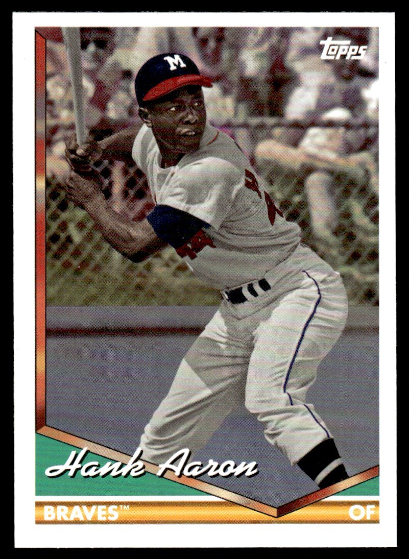 ✴arks✴ 2024 Topps Archives Baseball Card Hank Aaron Atlanta Braves