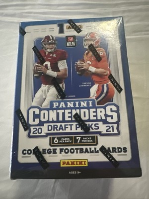 2021 PANINI CONTENDERS DRAFT PICKS NFL FOOTBALL BLASTER BOX LAWRENCE RC PRIZM