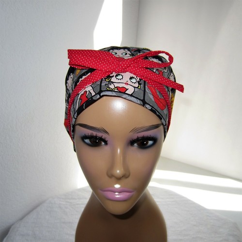 Betty Boop Euro Scrub Cap, Euro 