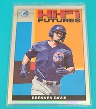 2022 Bowman Hi-Fi Futures #HIFI-12 Brennen Davis Chicago Cubs BASEBALL Card 2C