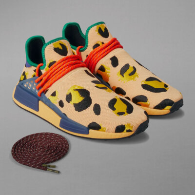 adidas gazelle silver green womens adidas NMD Hu Pharrell Animal Print Leopard Pulse Amber main image 0