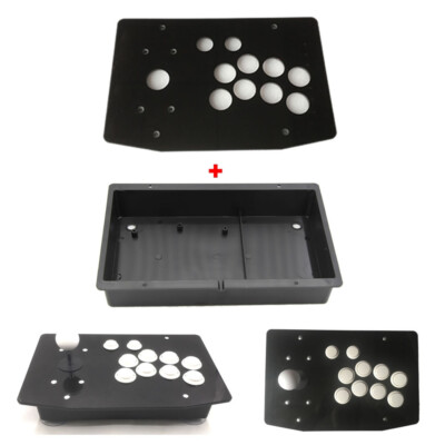 DIY Arcade Joystick Kits Part 10 Buttons Arcade Joystick Acrylic Panel and Case