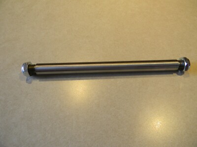 Delta 6 x 48 sander upper idler wheel shaft w/locknuts
