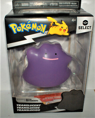 Pokemon - DITTO, transparent - Figur ca. 6 cm Select-Coll.Serie 2 Neu,OVP,Lizenz