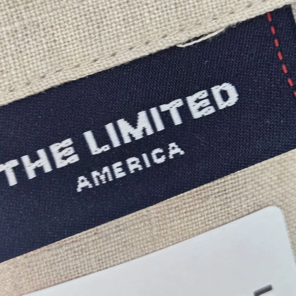 Vestido para mujer The Limited 6 beige lino camisa maxi botón sin mangas LEER Foto 3 de 4