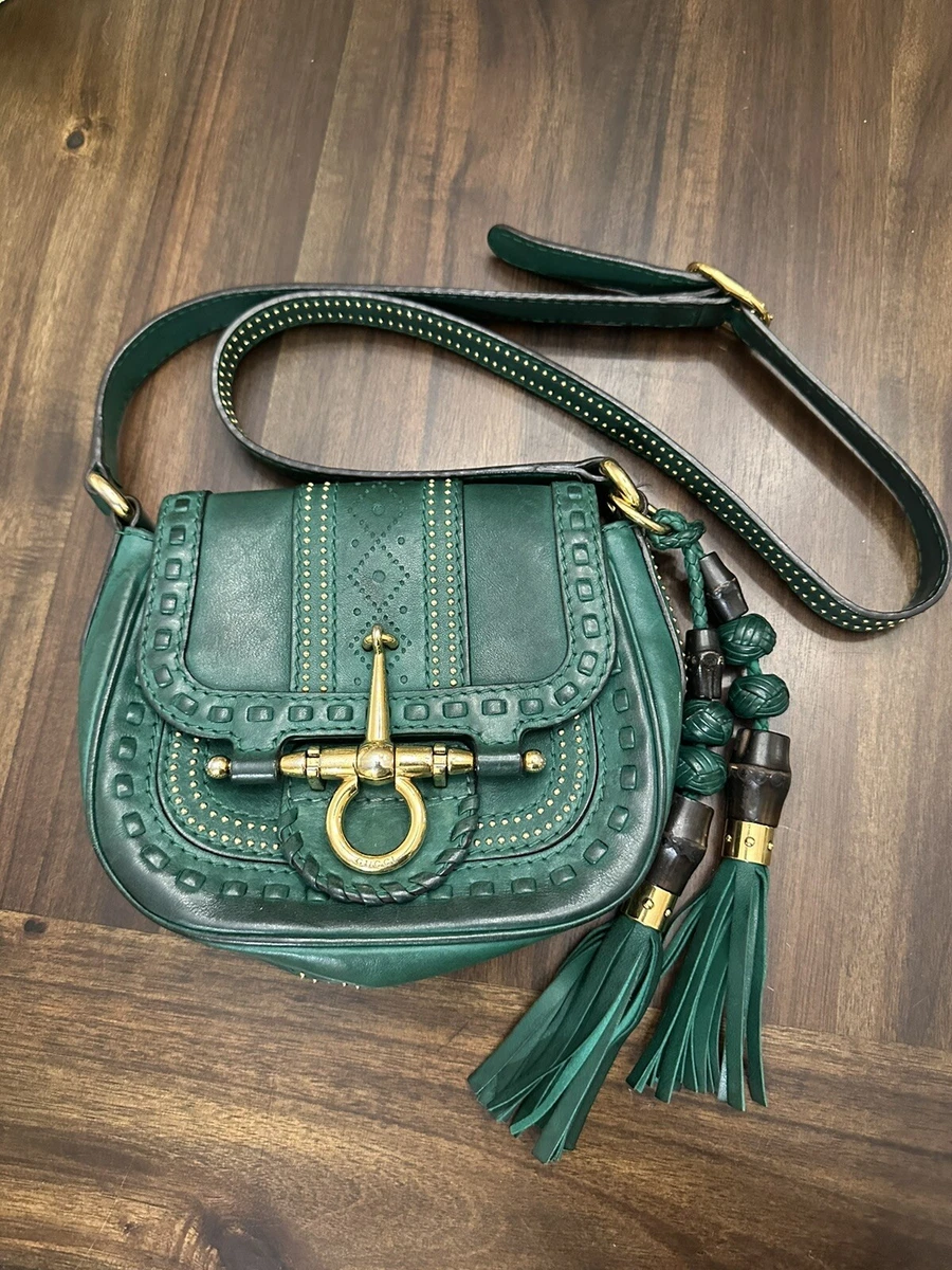 Gucci Unisex Dionysus Mini Shoulder Bag in Green