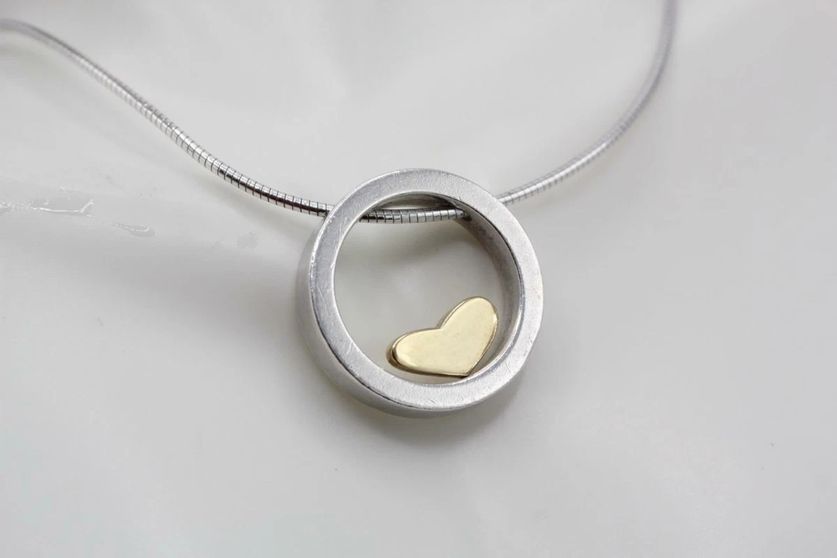 Movado heart necklace online