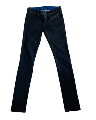 Jean enduit noir BCBG MAXAZRIA - Size 26 - Photo 1/4