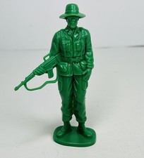 C-P Inc Green Soldiers Army Men Plastic Figurine 5" Tall Single Oversize Topper
