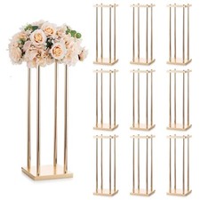 Sziqiqi Column Vases Wedding Centerpieces for Tables with Plates - 2ft Weddin...