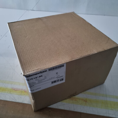 100m Schrumpfschlauch Rolle HellermannTyton OS-75-1/2''-BK schwarz 12,7/4,8mm