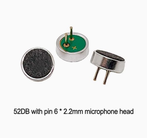 Mic Head Capacitive Electret Microphone Pickup Band Pin 6*5 9*7 4*1.5 6*2.2 MM - Picture 6 of 14