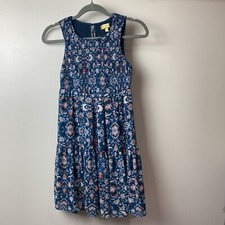 Princess Vera Wang Women’s Juniors Sz Small Blue Floral Dress Preowned
