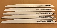 (5)  Makita 12"-Inch x 8/10 -TPI Demolisher Reciprocating Saw Blades
