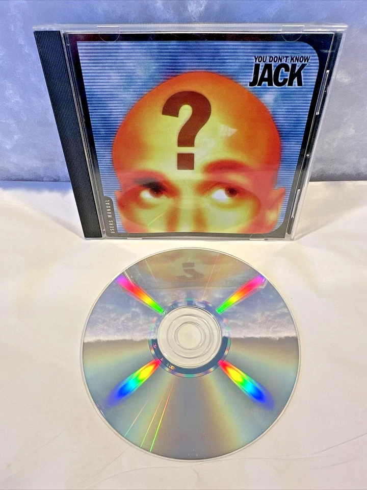 Vintage YOU D0N'T KNOW JACK Version 1.01 PC Video Game 1995 Berkeley - Excellent - Image 2 of 4