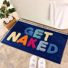 Fluffy Rugs Anti-Skid Shaggy Area Rug Super Soft Cozy Bathroom Floor Mat Carpet