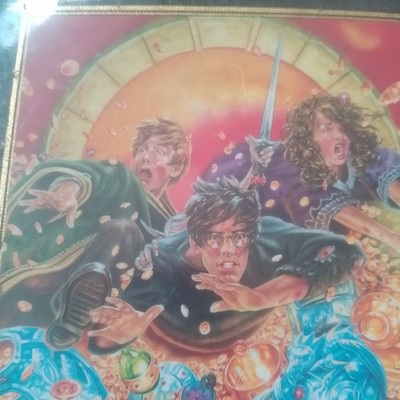 Harry Potter first edition luxury book and the Deathly Hallows