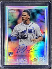 Liriano, Rymer - 2015 Topps Chrome - Rookie - Autograph - Refractor - 410/499