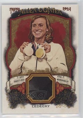 2024 Topps Allen & Ginter Relics A Katie Ledecky #AGR-KL 0e3u