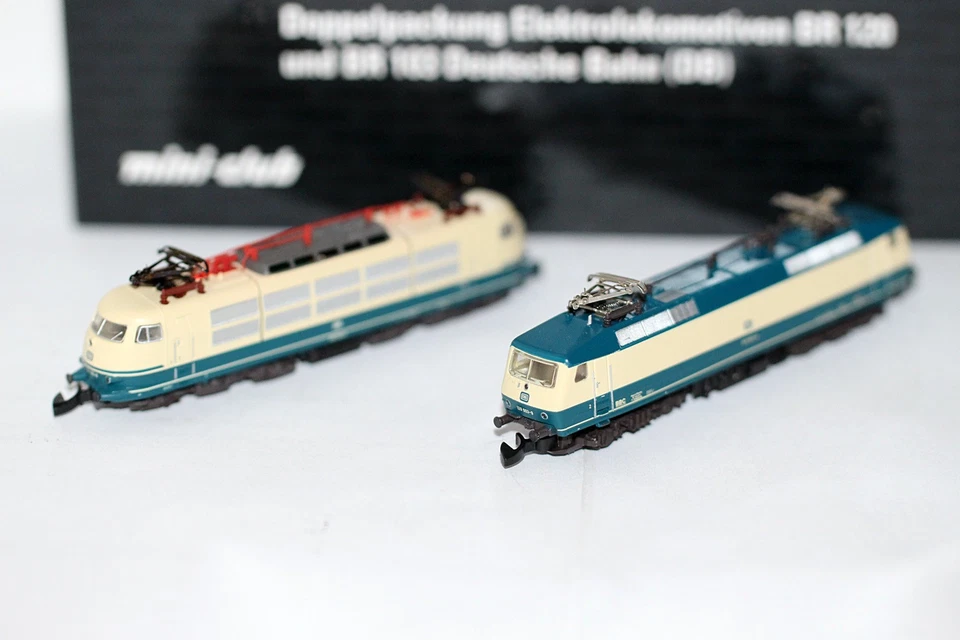 Märklin mini club 88179 Lok-Doppelset  mit Elektroloks BR 120.1 & BR 103 der DB