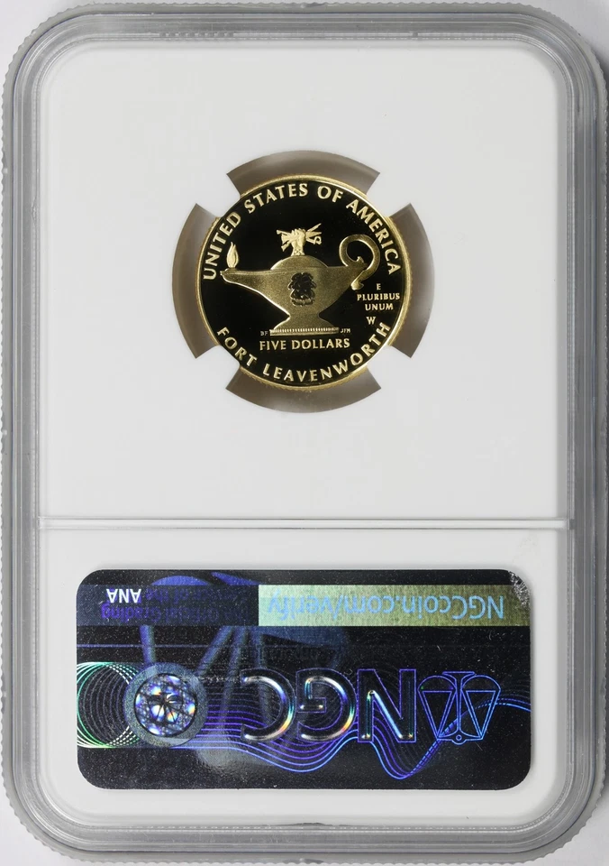 2013-W Gold $5 5-Star Generals MacArthur NGC PF70 Ultra Cameo - Image 2 of 4