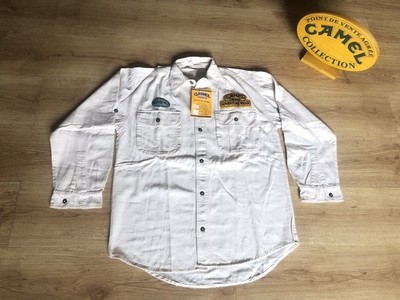 Rare Vintage Original 80s Camel Trophy Land Rover Safari Outdoor Shirt M NEW