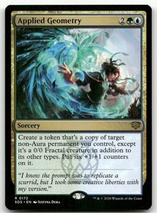 Applied Geometry 172 Secrets of Strixhaven MTG Rare