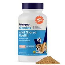 Glandex Dog Fiber Supplement Powder for Anal Glands with Pumpkin, Digestive E...