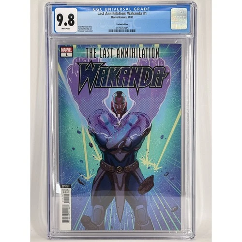 The Last Annihilation WAKANDA #1 Variant High-Grade CGC 9.8 Black Panther Marvel