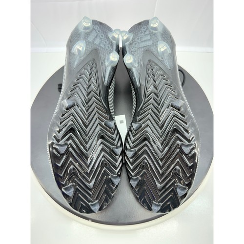 Adidas Adizero Electric 1 Mens Size 9.5 Black Cloud White Football Cleats IF2426 - Picture 8 of 9