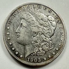1903-S $1 Morgan Dollar 90% Silver San Francisco US Coin - KEY DATE!