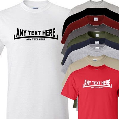 Fußball T-Shirt personalisiert mit Ihrem Team Text zum Ausdrucken hinzufügen