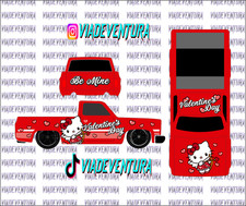 HK Valentines 1/64 83 Silverado WHITE TONER Universal Waterslide Decal for Hot