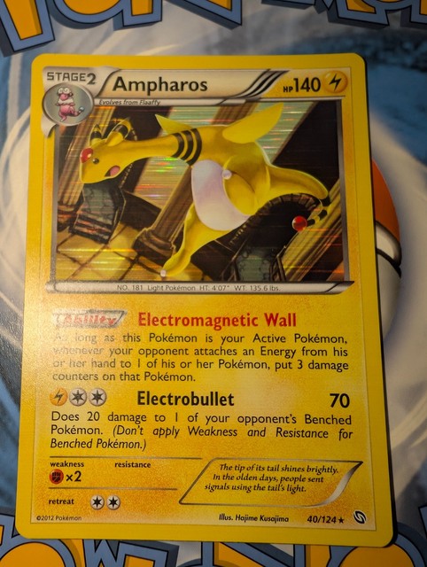 Ampharos [Cosmos Holo] #40 (Dragons Exalted (2012))