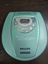 Phillips Portable CD Player Blue X-Treme 25 ESP3 AZ7784/17 Tested Working VTG